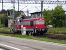 Na vlak nastupuje SU42-530.<br>28.8.2010 12:49