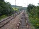 Přejíždíme viadukt přes řeku Bóbr (Bober).<br>28.8.2010 13:13:30